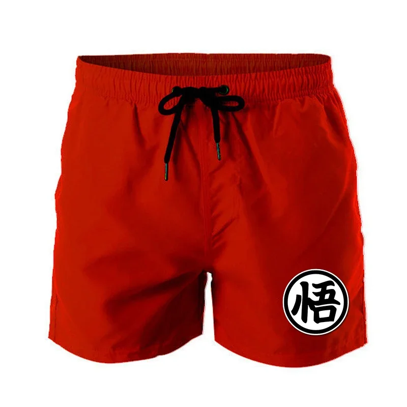 

25/26 Summer Hot Sale Beach Shorts Dragon Ball Wukong Anime Harajuku Style Breathable Daily Casual Shorts for Boys and Girls