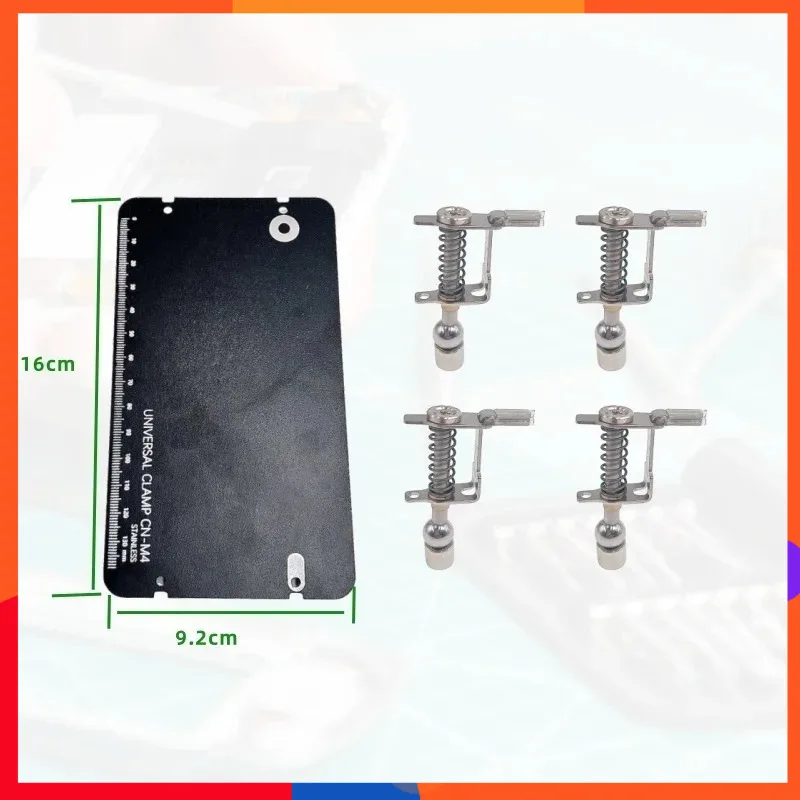 

Magnetic base pcb clamp soldering assistant holder maintenance disassembly fixture for fixing motherboard repair tools