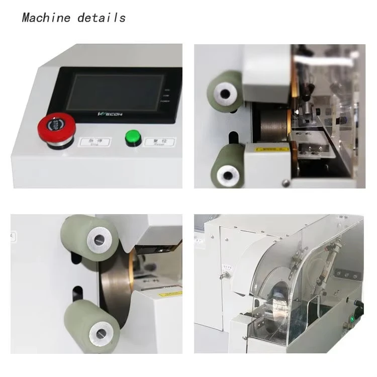 Máquina bobinadora rotativa, máquina de envoltura de cinta de arnés de cables de alta calidad, máquina de cinta manual para cables