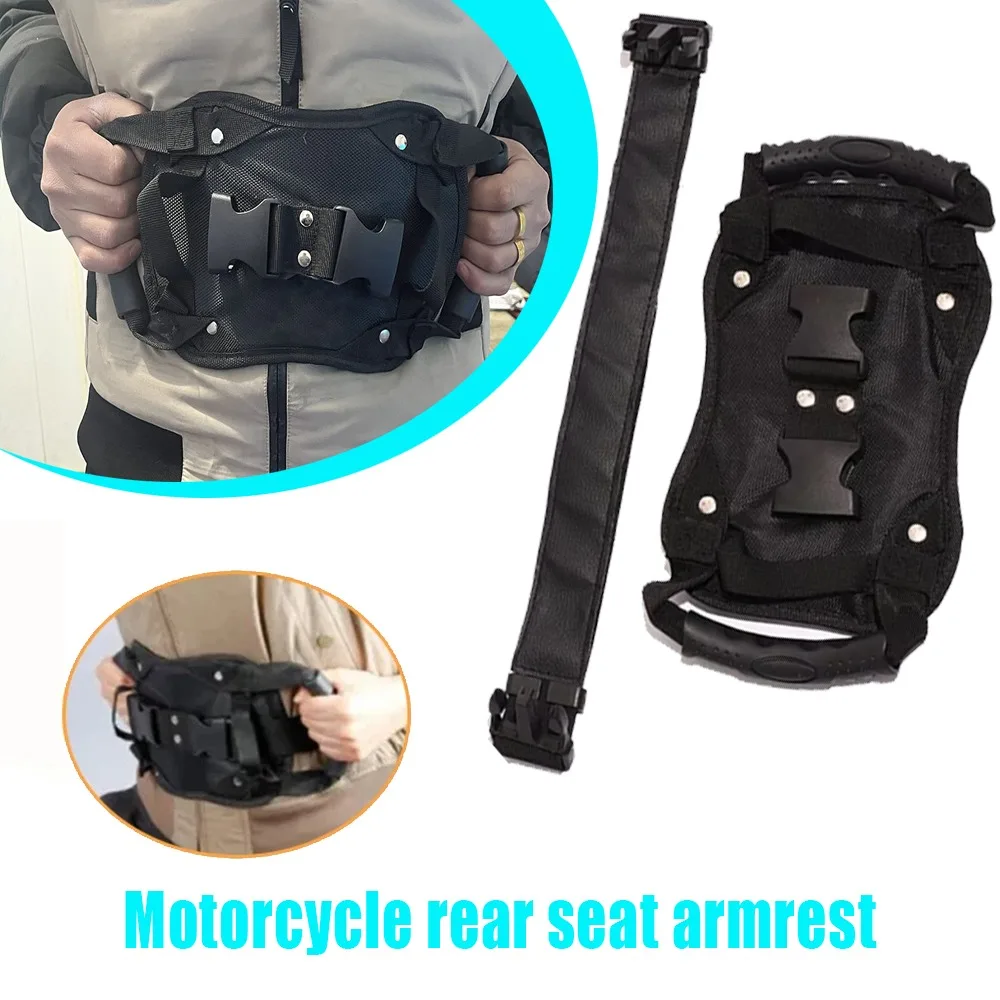 

Motorcycle Handrail Pillion Passenger Safety Grab Handle Electric Vehicle Pillion Lumbar Safety Grab Handle Cycling Accessories