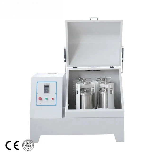 Moulin à boulets planétaire de laboratoire de paillasse XQM-60 pour iliseur de sol et d'herbes