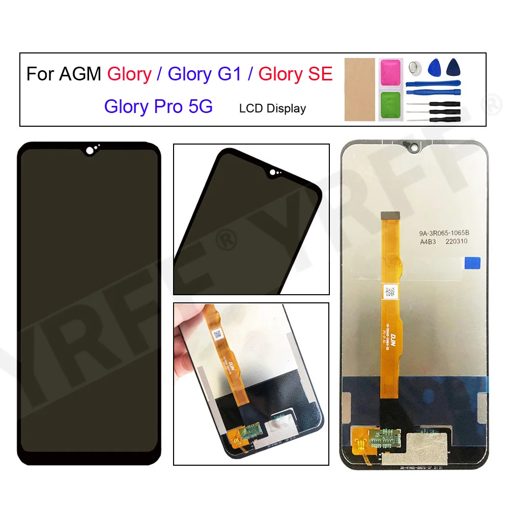 

For AGM Glory G1/Glory SE LCD Display Touch Screen Digitizer Assembly For AGM Glory Pro 5G LCD Screen Phone Replacement