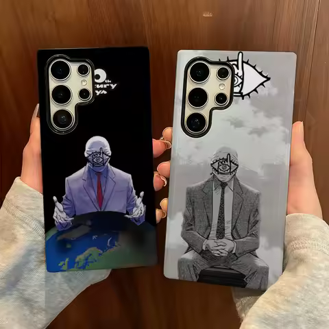 Naoki Urasawa S Monster Phone Case For Samsung S25 Film Shell Luxury GalaxyS24Ultra 23plus S22 21 A56 36 26 16 Double Layer Cov