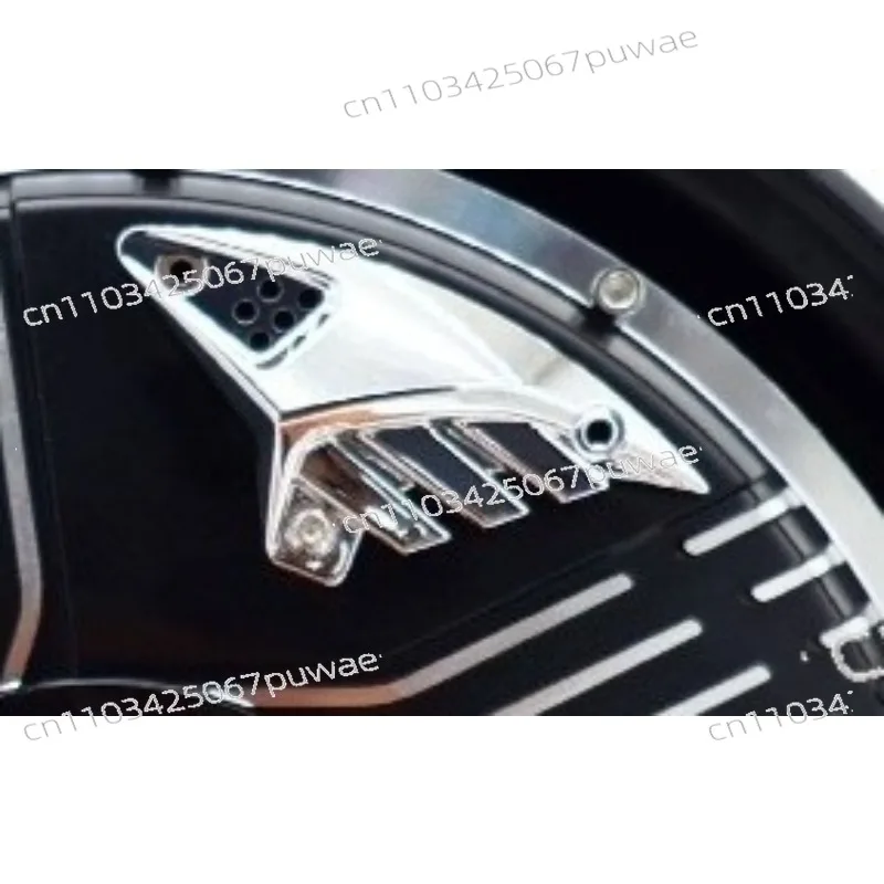 72V 12-inch 40H 3000W Brushless DC Hub Motor | Silver V5 for Electric Scooter & Motorcycle