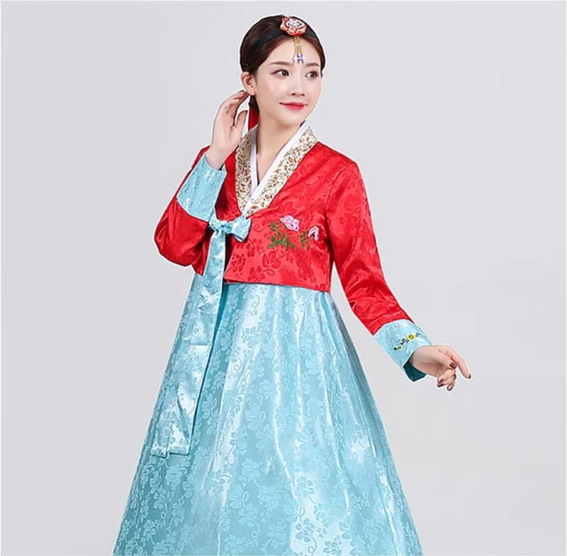 

Palace ancient costume, traditional Korean costume, ethnic costume, adult Korean costume, women's costume, Dae Jang dance
