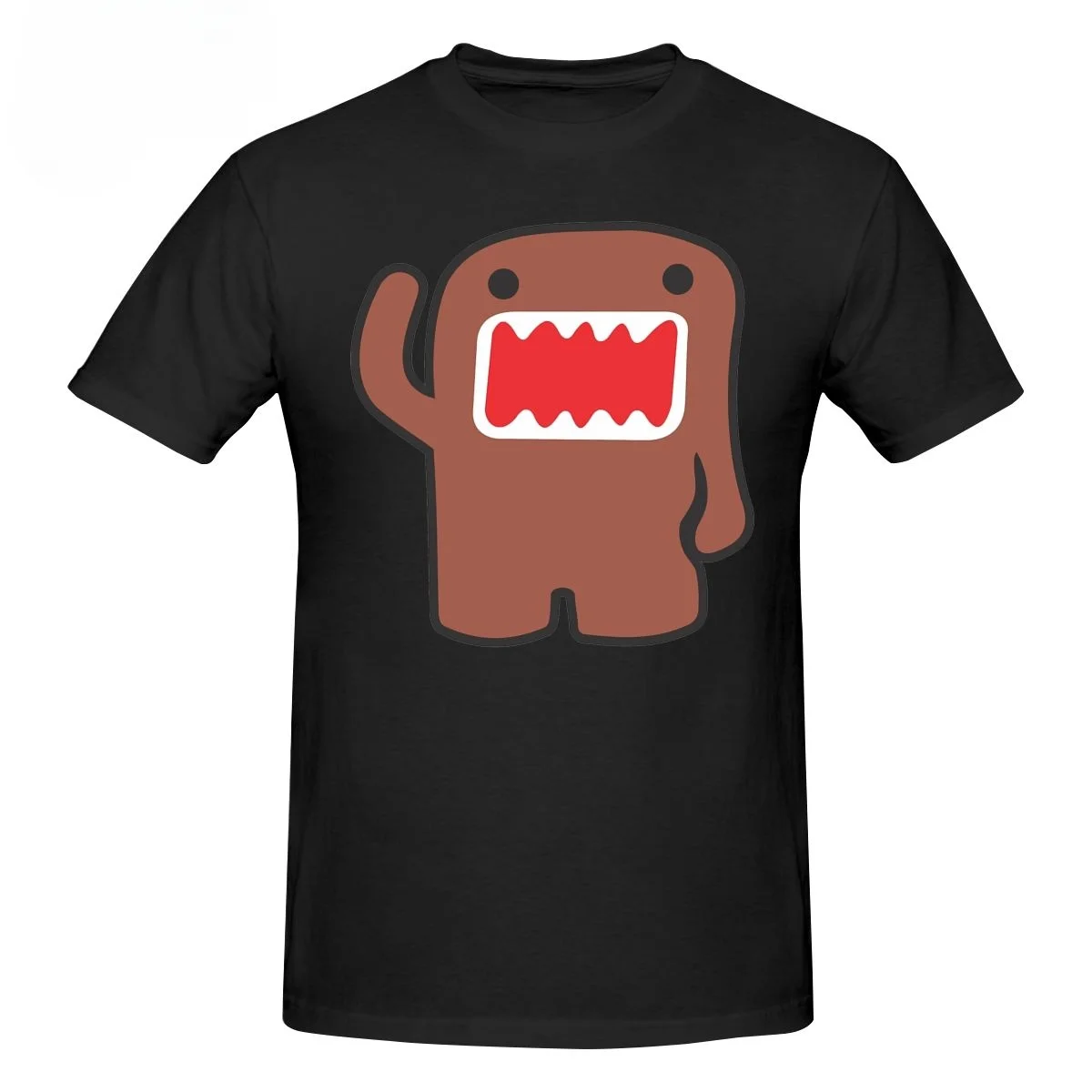 Men's Domo Kun Doll T Shirts Cotton Clothes Fun Short Sleeve Crew Neck Tee Shirt Plus Size T-Shirt