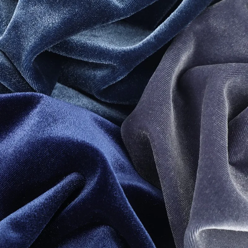 

320G velvet fabric autumn and winter women's dress coat