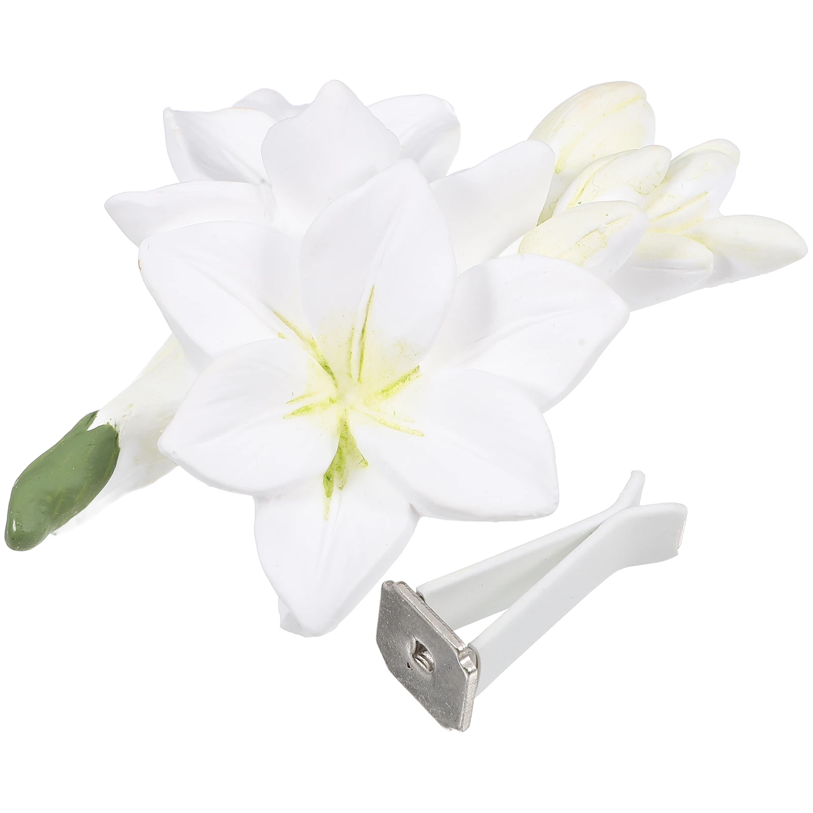 

Car Aromatherapy SmallLan Scented Stone Car Perfume Air Conditioner Outlet Gradual White Long Lasting Fragrance Stylish Design