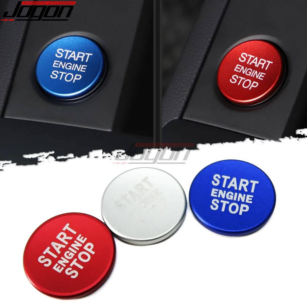 Car Interior Button Switch Sequins Sticker Accessories For KIA K3 2015-2021 Engine Start Stop Push Button Switch Ring Cover Trim