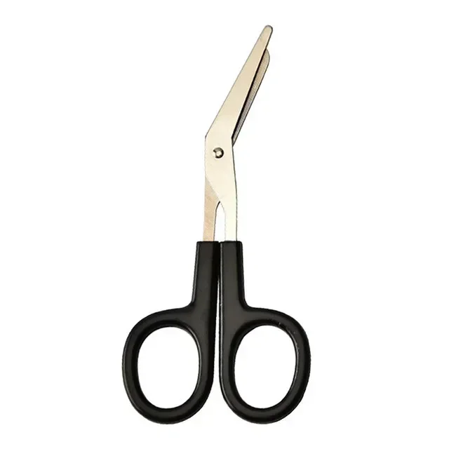 Stainless Steel Medical Scissors Buckle Bent Bandage Scissors Surgical Nursing Scissors Canvas Outdoor Portable Tool Accessories