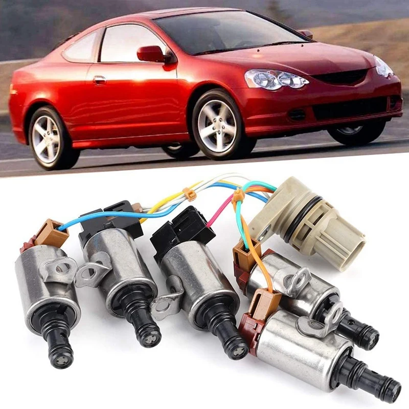 Transmission Solenoid Valve Kit For Honda Accord Acura CR-V  28500-PRP-004 28400-PRP-004