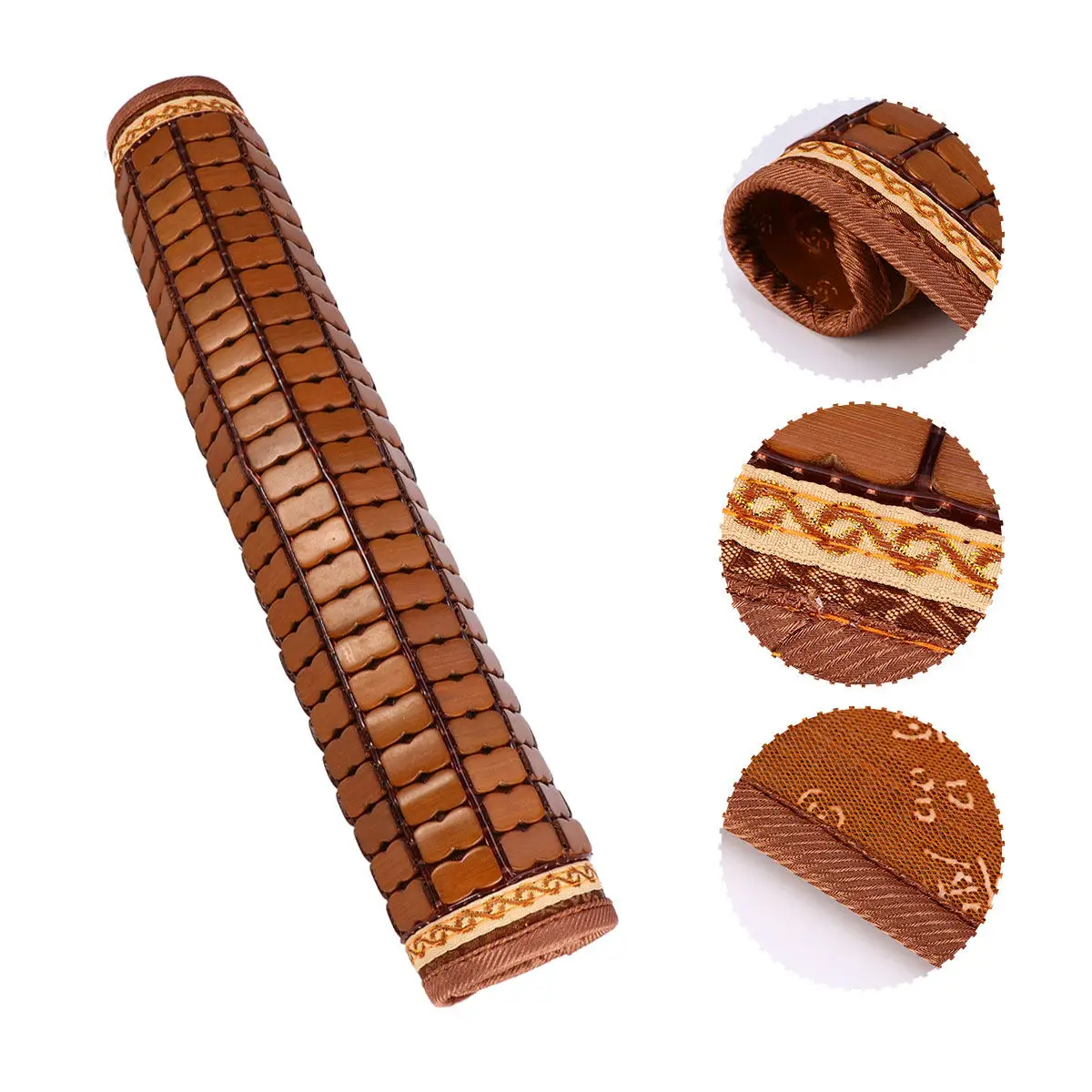 1Pcs Bamboo Cooling Seat Mat Refreshing Comfortable Cushion for Hot Days Home Office Car Use Sunstroke Prevention Bamboo Cushion