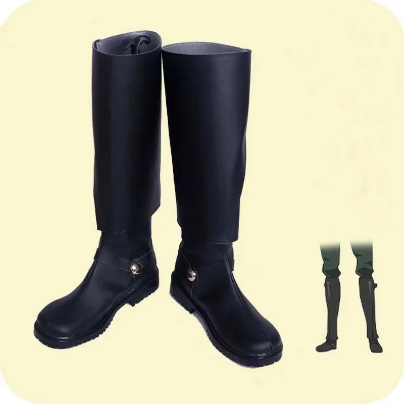 Saga  Cosplay Shoes Youjo Senki von Degurechaff Anime Evil Boots Custom-made