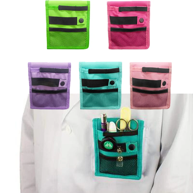 Multi-function Chest Pocket Pouch Portable Storage Pen Chest Toolkit For Students Office Nurse Doctors Hospital Supplies