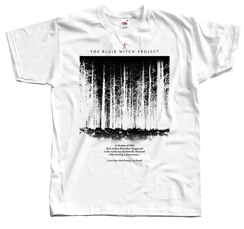 

The Blair Witch Project T SHIRT TEE white horror film v3 all sizes S to 5XL