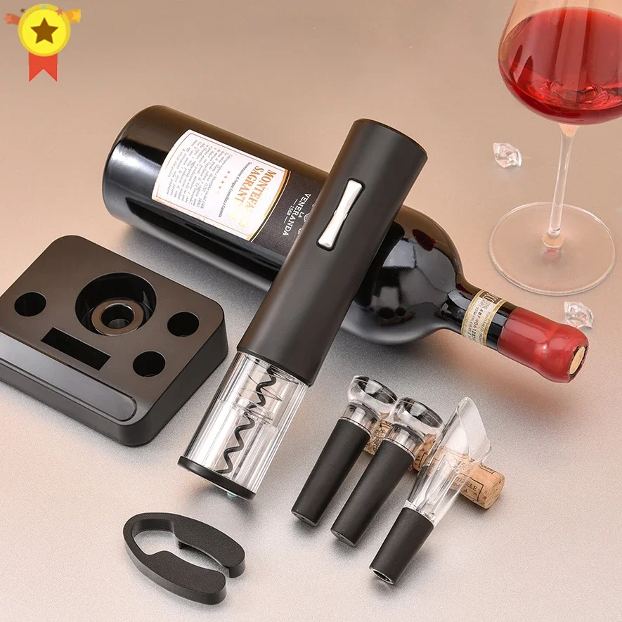 Rechargeable Electric Wine Opener with USB Cable for Home Use