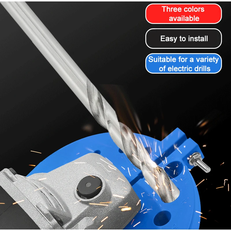 Drill Bit Sharpener Multi-specification Drill Grinder Tool Attachment Polishing Grinding Tool For Angle Grinder