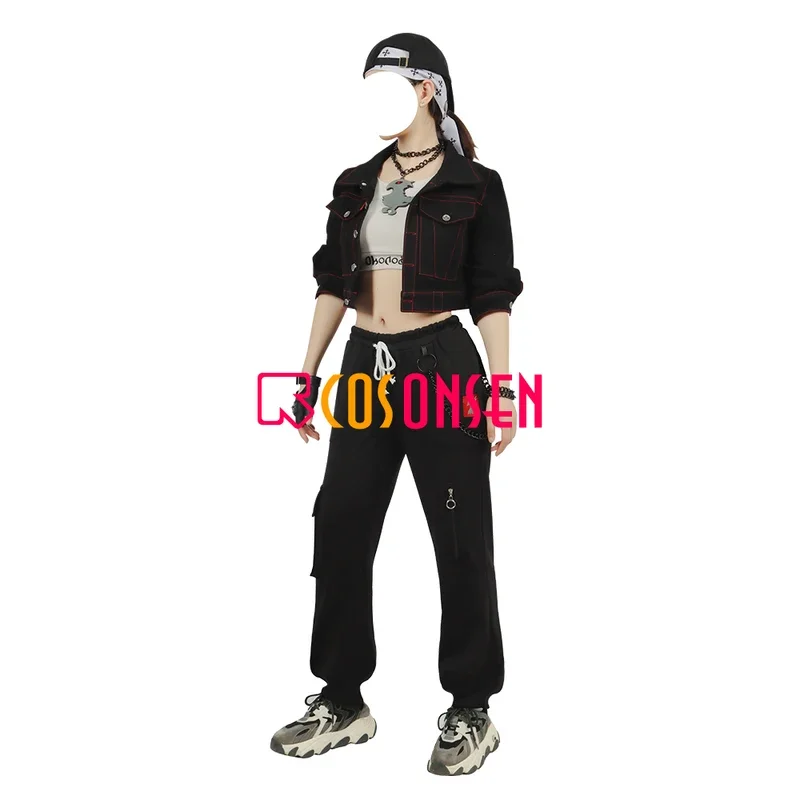 Game FFXIV Hip Street Streetwear Cosplay Costume COSPLAYONSEN FF14 Street wear Outfits Custom Made