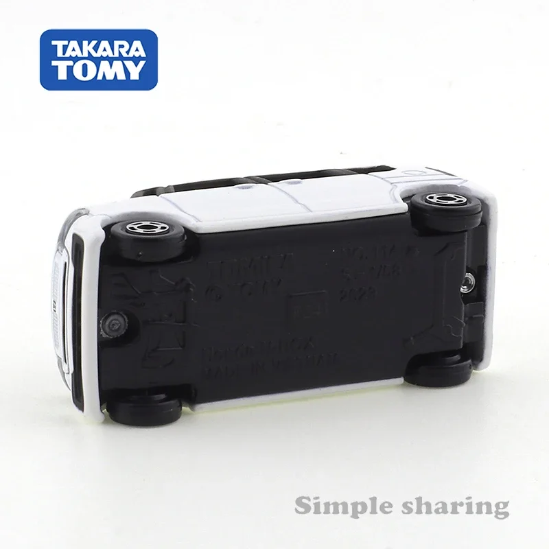 Takara Tomy Tomica No.114 Honda N-BOX Niestandardowy samochód Zabawki ze stopu Pojazd silnikowy Odlewany metal Model Dzieci Prezent świąteczny Zabawki dla chłopców