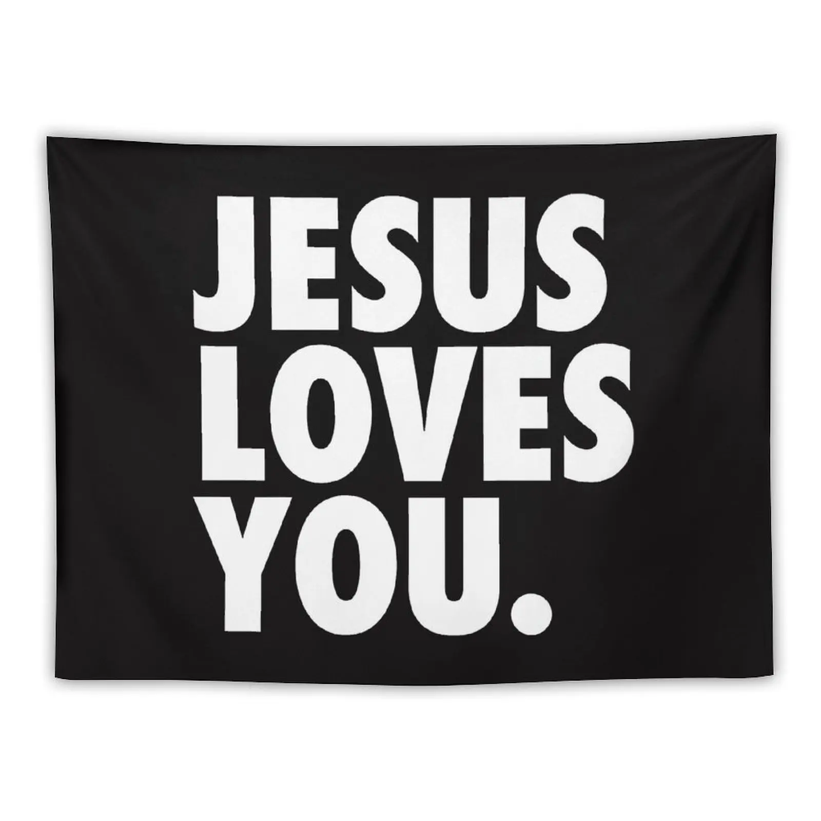 

JESUS LOVES YOU Tapestry Outdoor Decoration Wall Hanging Wall Tapestry