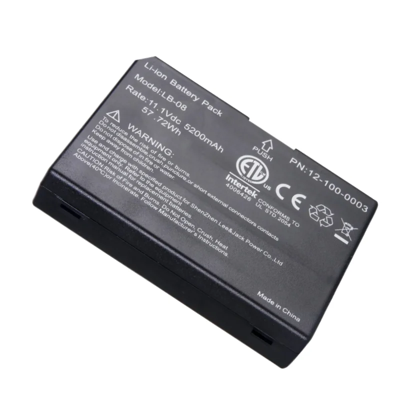 For BIOLIGHT A5,A6,A8,Q3,Q4,Q5,V6,E70,F90,BLT-V6,LB-08,12-100-0003 Brand New High Quality 11.1V 5200mAh Replacement Battery