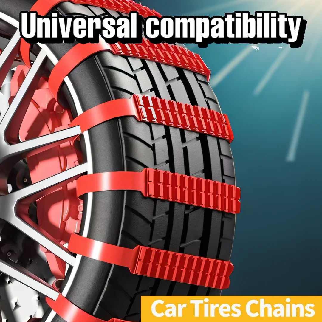 Automobile Tire Anti-Skid Chain Car Off-Road Vehicle Universal Winter Anti-Skid Artifact Snow Chain Anti-Skid Cable Tie Chain