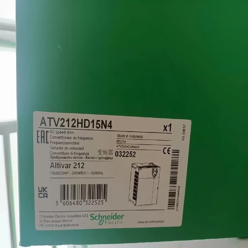Schneider Frequency Converter ATV212HD15N4