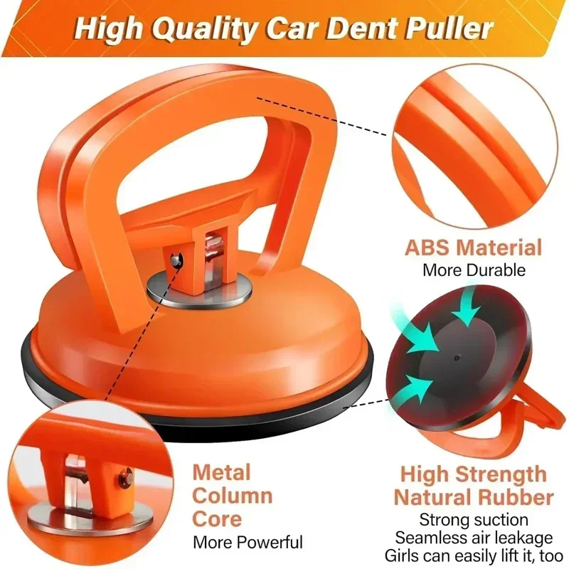 2-1pcs Heavy Duty Suction Cups- Dent Puller Suction Cup Repair Tool Remove Tool Remover for Car Dent Repair Car Accessories