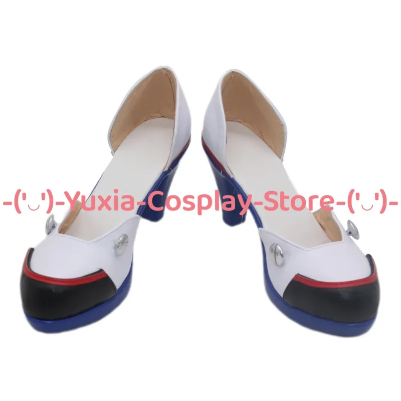 Yuxiacosplay! Girls Frontline Klukai Cosplay Shoes Anime Game Character Prop PU Leather Boots Halloween Carnival Party Costume