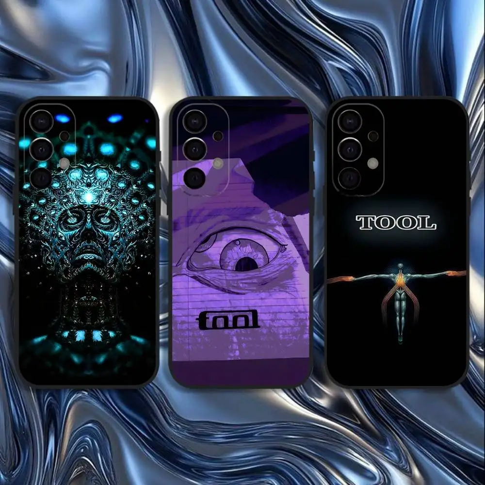 

Band Tool Schism Phone Case For Samsung S25,S24,S21,S22,S23,S30,Ultra,S20,Plus,Fe,Lite,5G Black Cover
