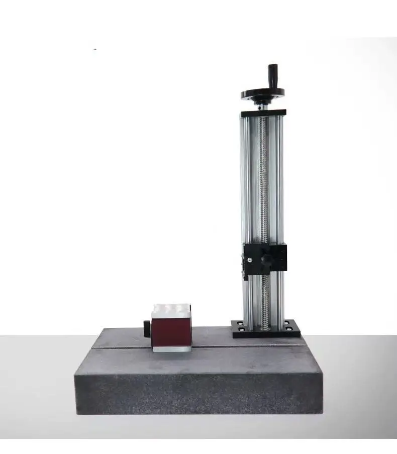 Adjustable Roughness Meter Stand Base with Marble Platform for All Brand Handheld Roughness Tester Laboratory Use