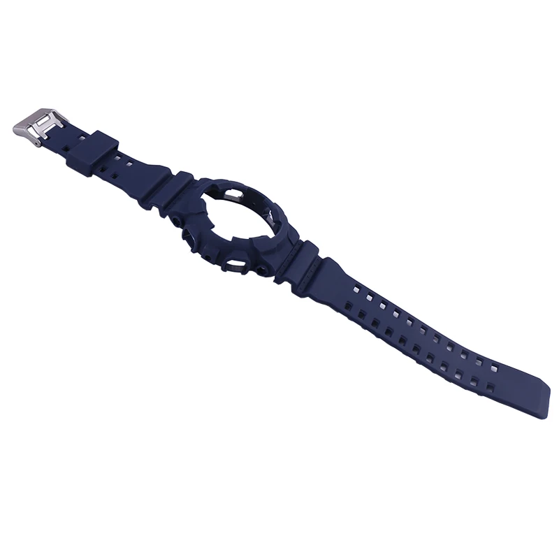 16mm men's resin watch strap and case compatible for Casio GA-100/110/120/140 GLS-100 GAX-100 GD-100/110 women rubber wristband