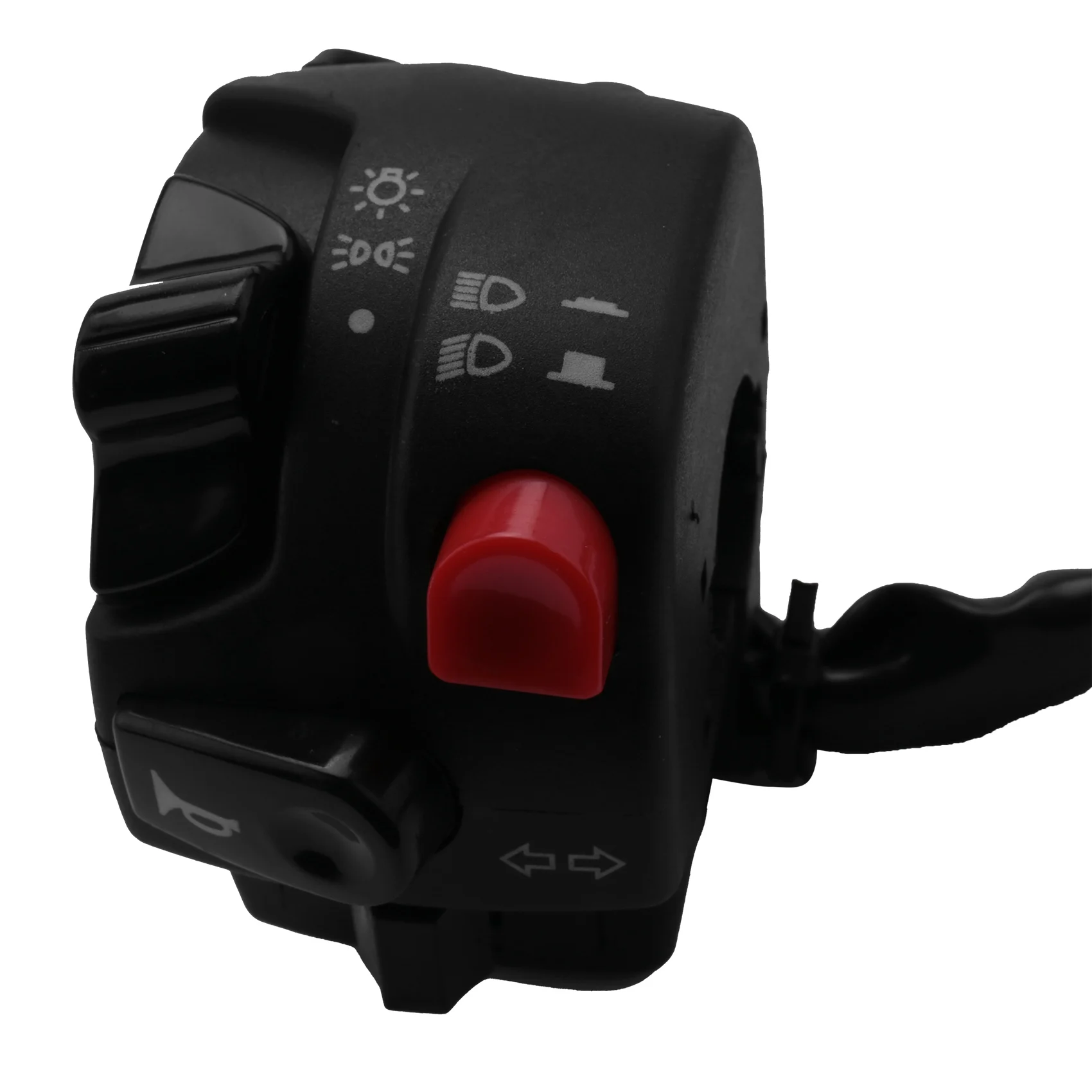 22 مللي متر دراجة نارية التبديل دراجة نارية القرن زر بدوره مصباح إشارة الضباب ضوء ضوء بدء مقبض تحكم التبديل