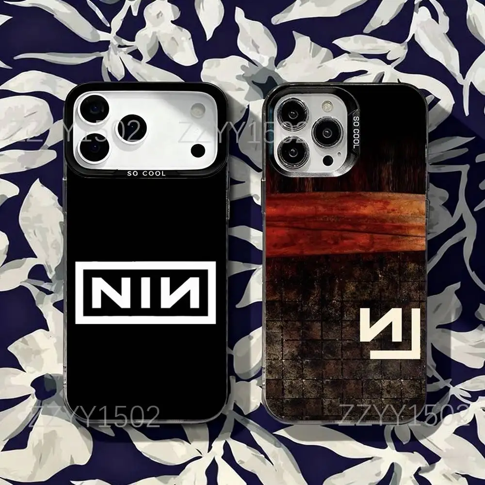 

N-NineS Inch Nails Closer Phone Case For iPhone 17,16,15,14,13,12,X,8,Pro,Max,Plus,SE4,Air,Mini Black Matte Durable Hard
