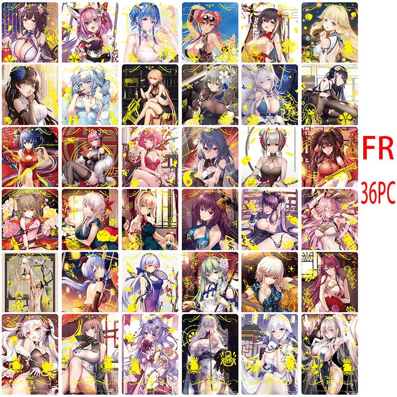 Goddess Story 10M2 Holographic Flash Card Rei Boy Game Toy Birthday Present Albedo Kamado Nezuko Ayanami 10M2 MR BGL FR PR SP