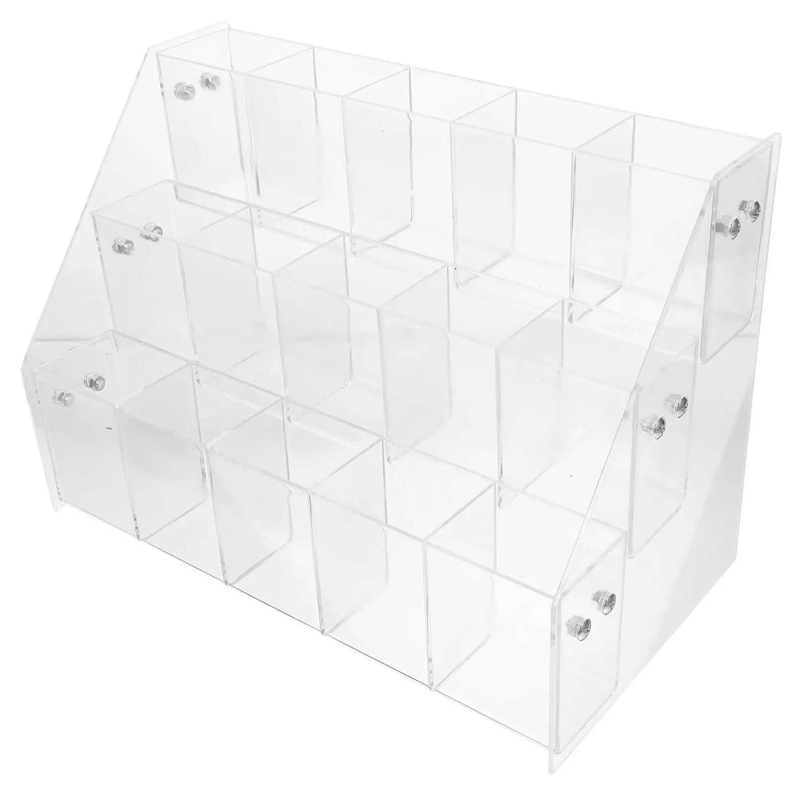 

Acrylic Pen Display Stand Pencil Holder Bookmark Organizer Clear Eyebrow Marker Supply Storage Rack Stylish Modern Design