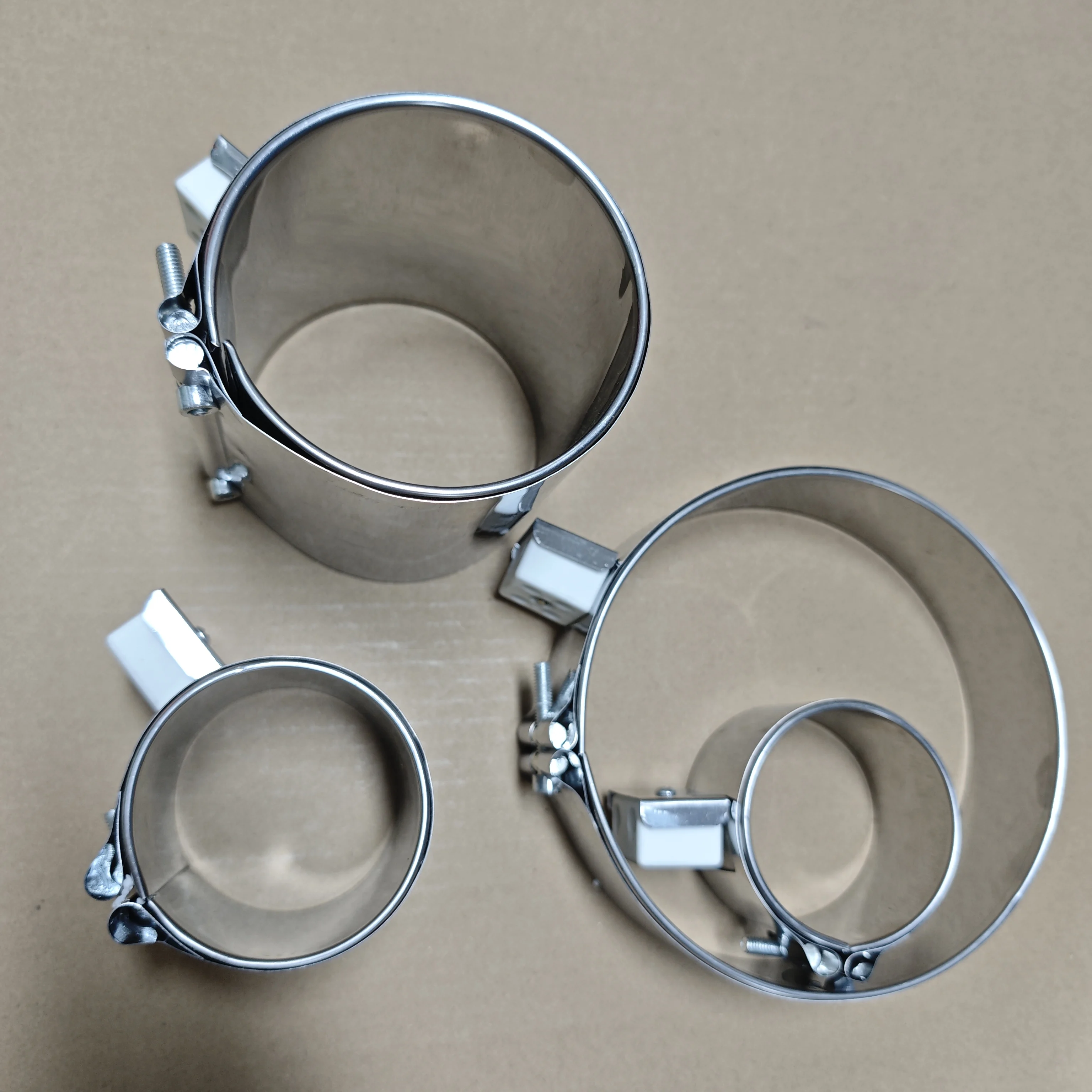 ID160 165 170 175 180mm Mica Band Heater 220V Nozzle Heater Stainless Steel Shell Band Heater for Injection Molding Machine