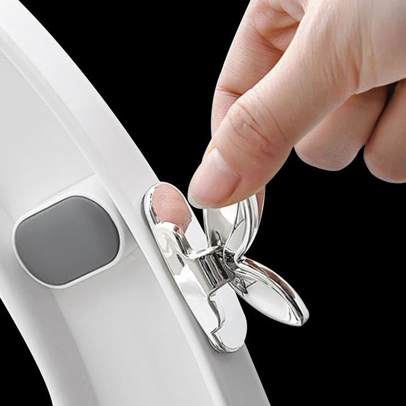 2Pcs Multifunctional Portable Toilet Seat Lifter Bathroom Non-dirty Hand Toilet Seat Flip Artifact Door Drawer Puller-New
