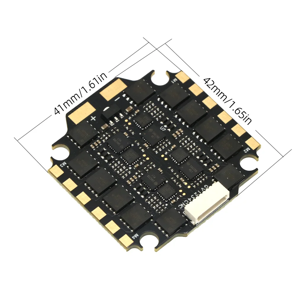 AneegFpv 45A / 65A 4in1 ESC BLHeli_s 2-6S Lipo for 5inch 7inch 10 inch Freestyle FPV Racing Drone view 4
