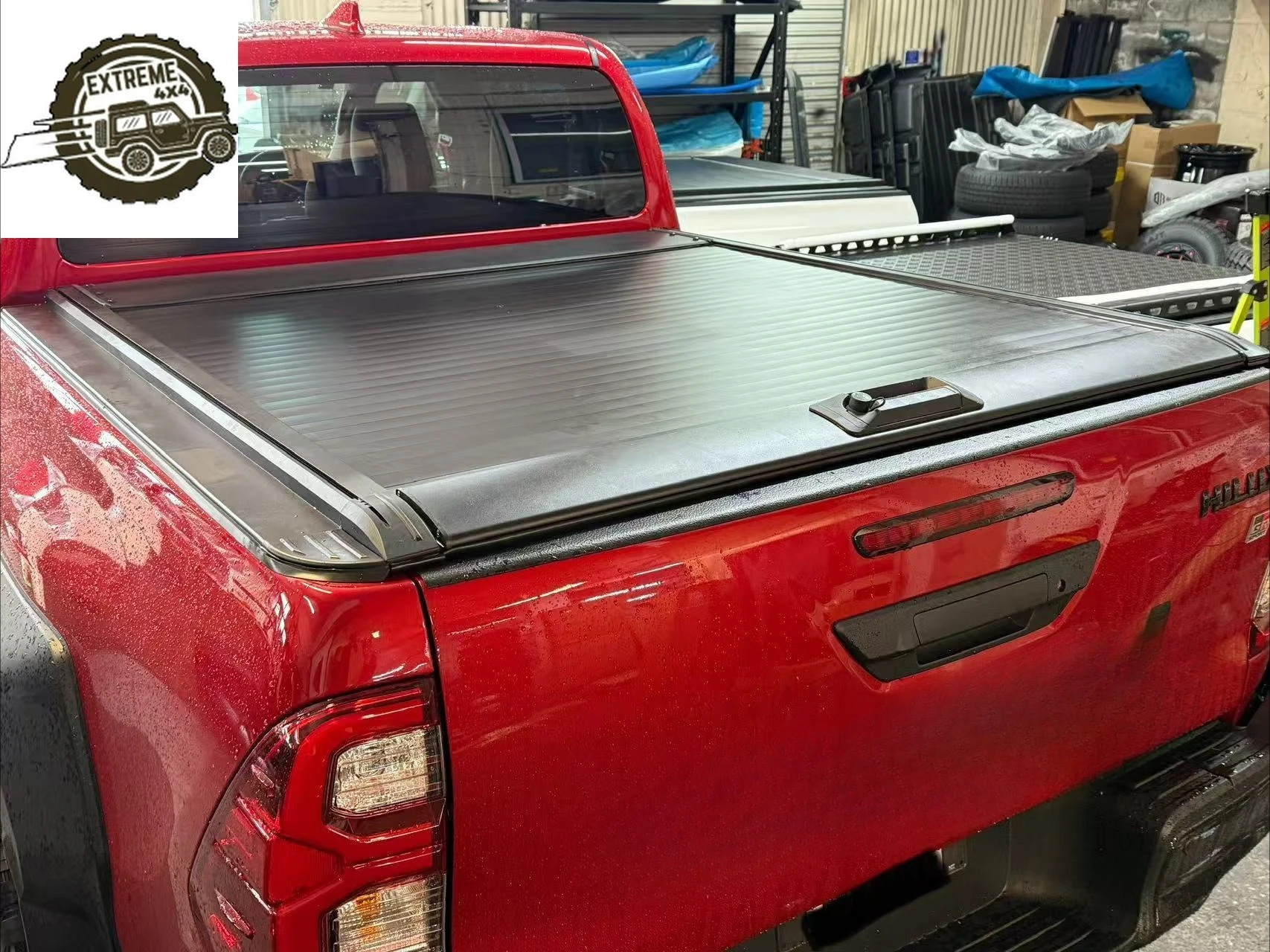 

Easy Installation Auto Parts Pickup Truck Retractable Rolling Steel Tonneau Cover Lockable Waterproof Remote Manual Electric