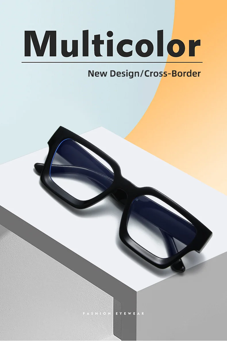 Neue Transparente Computer Brille Rahmen Frauen Männer Anti Blau Licht Platz Brillen Blockieren Gläser Optische Spektakel Brillen ﻿ – Detail 1