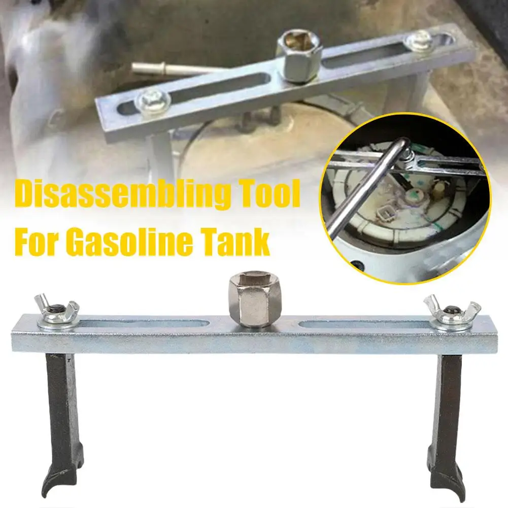 

Fuel Pump Lid Change Spanner 2 Jaw Wrench Tools For Car Oil Tank Cover Lever Remover Car Motorcycle Accessories Q0D1