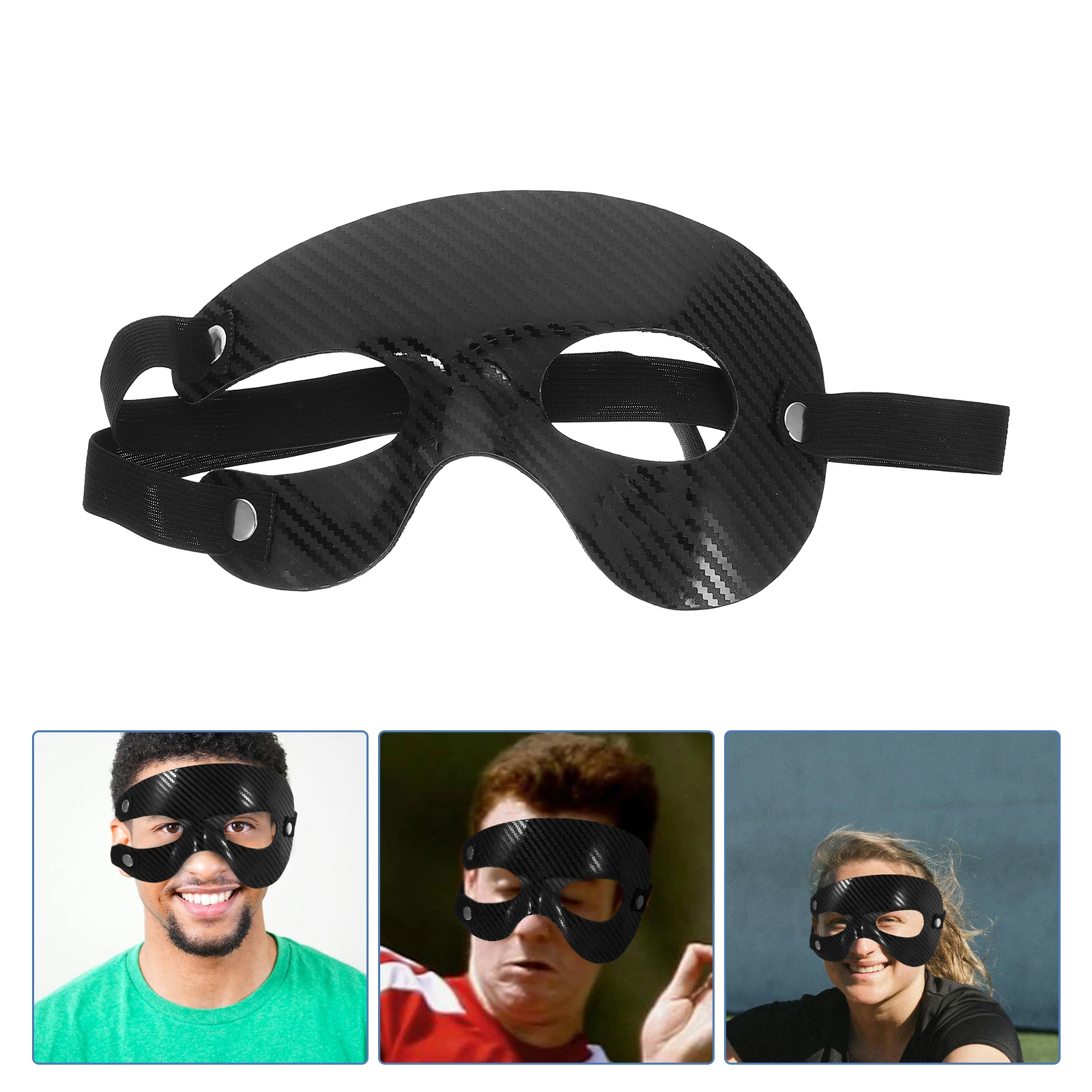 

Anti-collision Nose Mask Catchers Adult Basketball Accessories Face Aldult for Baseball Sports Pvc