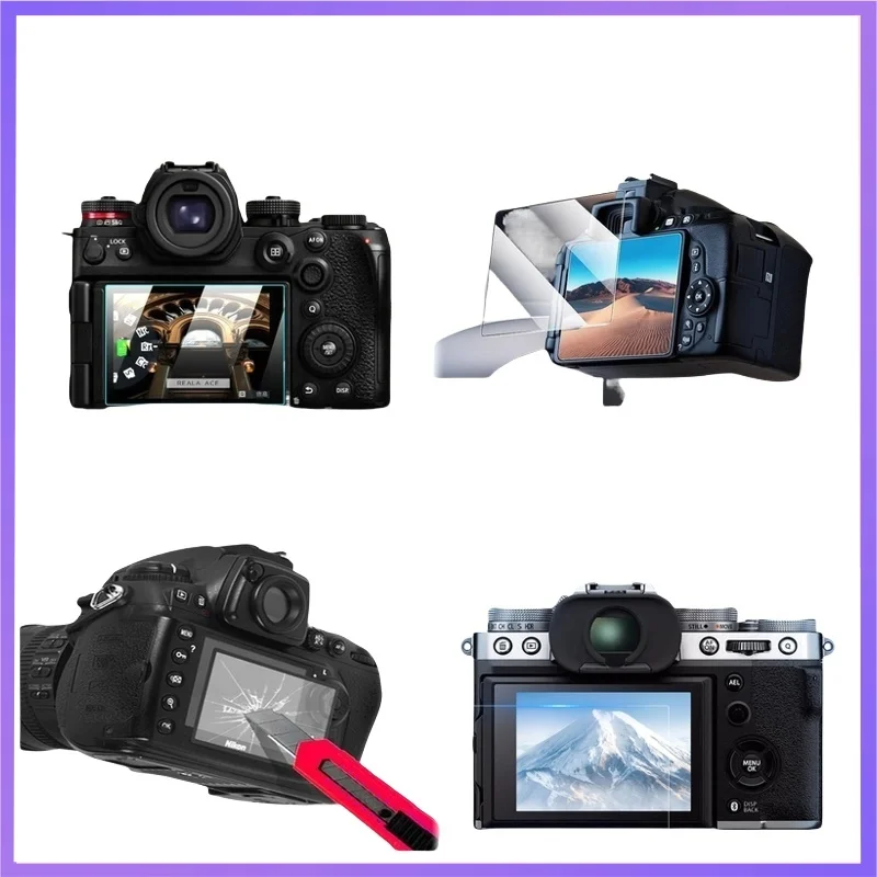 

For Nikon D7500 Anti-Scratch Tempered Glass Screen Protector 9H Hardness HD Clear LCD Film