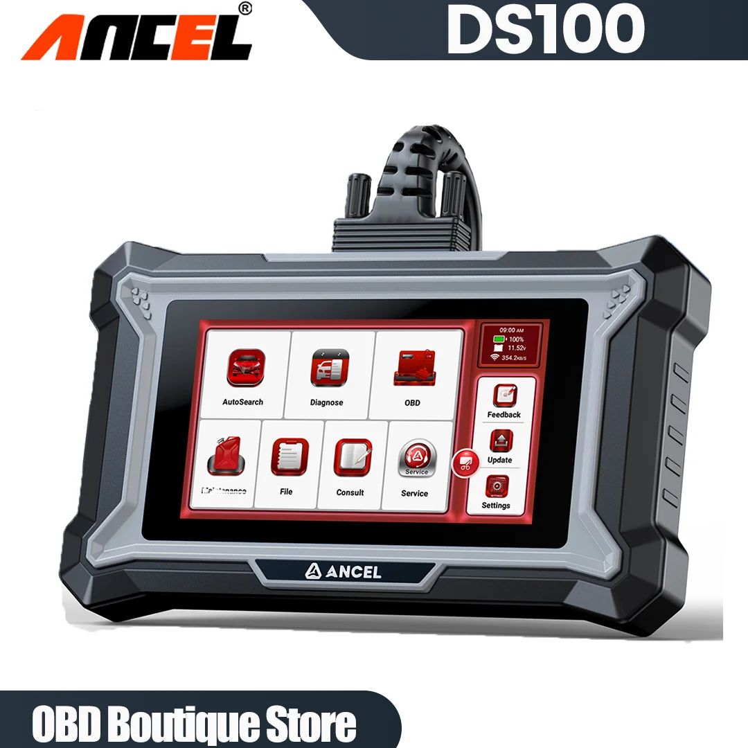 ANCEL DS100 OBD2 4 System Diagnostic Tool Diagnostic Tool Check Engine Light Bleed cars accessories