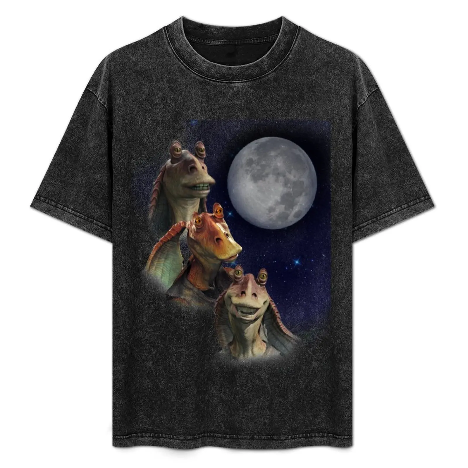 

Three Jar Jar Moon T-Shirt Holiday Party Tee Shirt