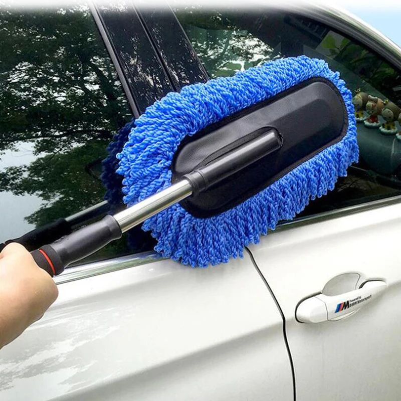 Car Cleaning Brush Car Wash Brush Car Duster Car Mop Car Brush Telescoping Cleaning Mop Wax Brush Wax Tow Car Broom Auto Brush