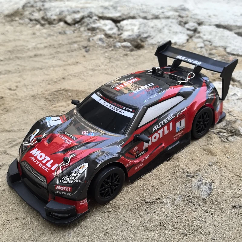 2.4G 4WD Remote Control Drift Car 1:24 Scale 20KM/H High Speed Simulation Racing Model RTR Hobby Vehicle Toy Gift For Kid Adults