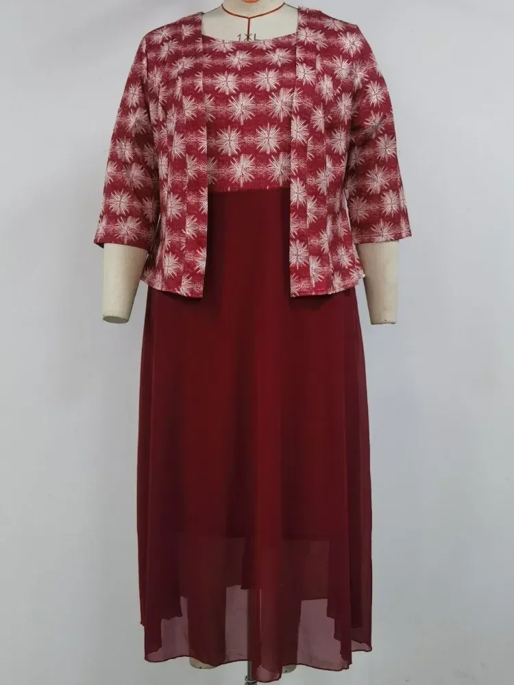 2 قطعة مجموعات الفساتين الأفريقية للنساء Dashiki 3/4 كم Bodycon فستان أفريقيا الملابس موضة أنيقة مكتب فساتين للسيدات