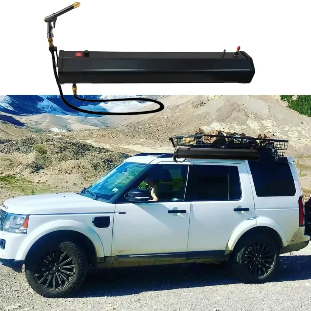 Car Roof Water Tank 30L for Off-Road Vehicles Camping Shower Water Supply for Outdoor Activities